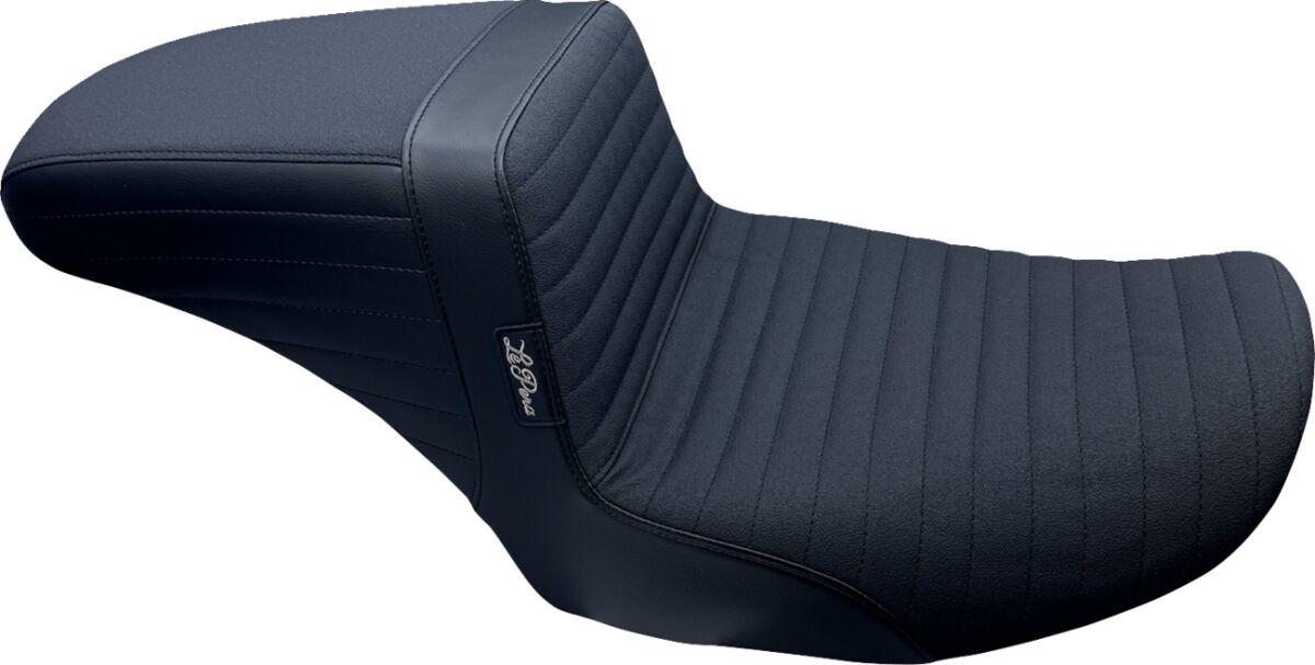 LV-597PTGP - LE Pera Kickflip Seat For Harley Davidson FLHX 1750 ABS 2023 Gripper/Pleated - Black