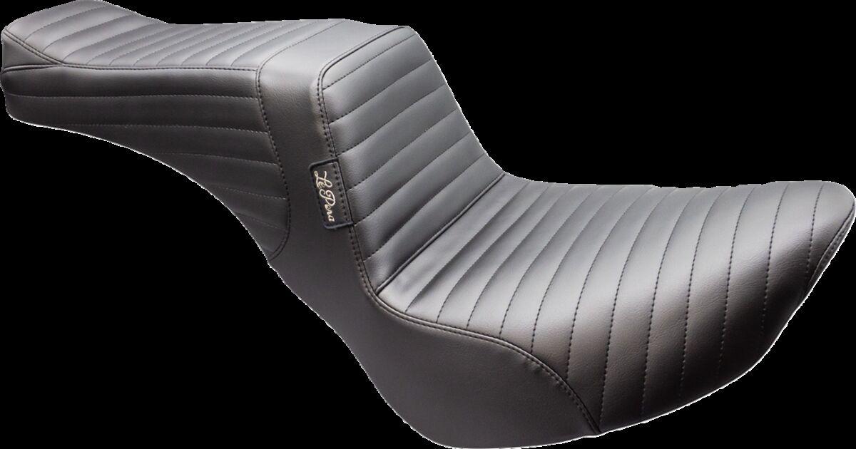 LY-580PT - LE Pera Tailwhip Seat For Harley Davidson FLSL 1750 ABS 2018-2021 Pleated - Black