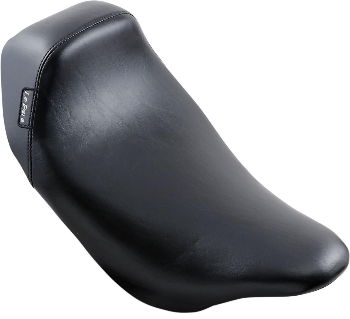 LK-005 - LE Pera Bare Bones Solo Seat For Harley Davidson FLHR 1584 2008-2011 Smooth - Black