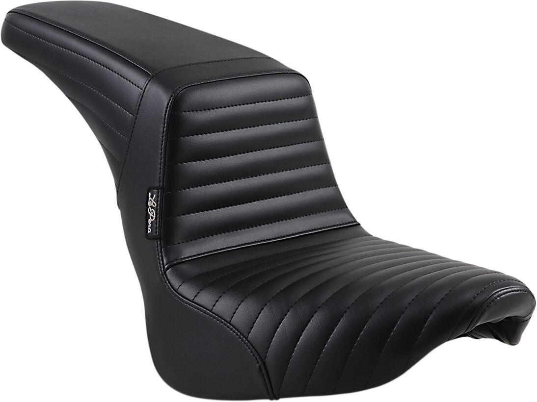 LGY-590PT - LE Pera Kick Flip Biker Gel Seat For Harley Davidson FLSL 1750 ABS 2018-2021 Pleated - Black