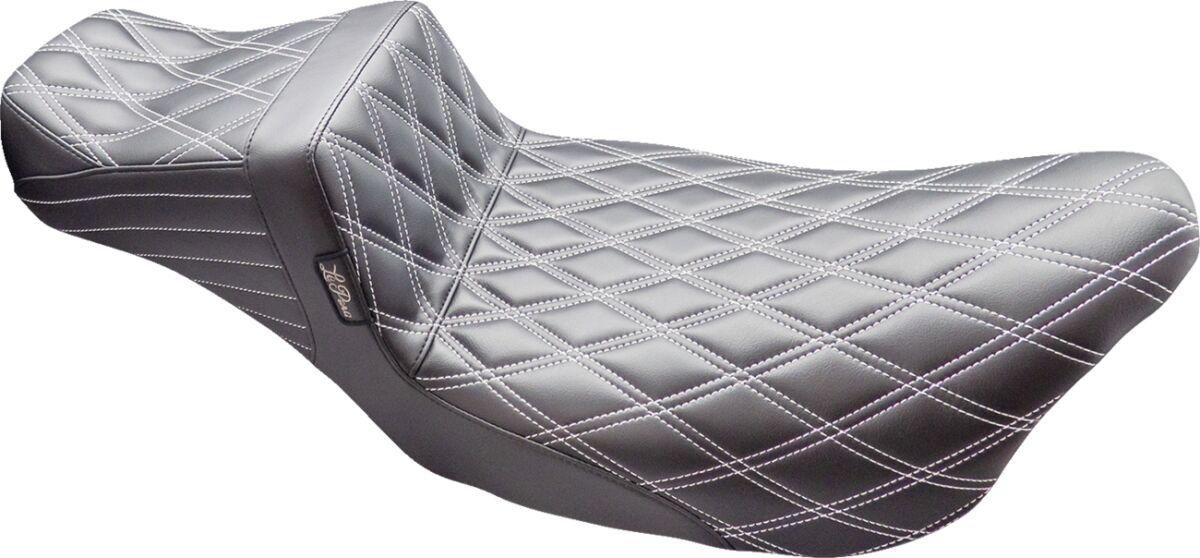 LK-587DLDD-GY01 - LE Pera Tailwhip Daddy Long Legs Seat For Harley Davidson FLH 1868 ABS 2021 - Black/Grey