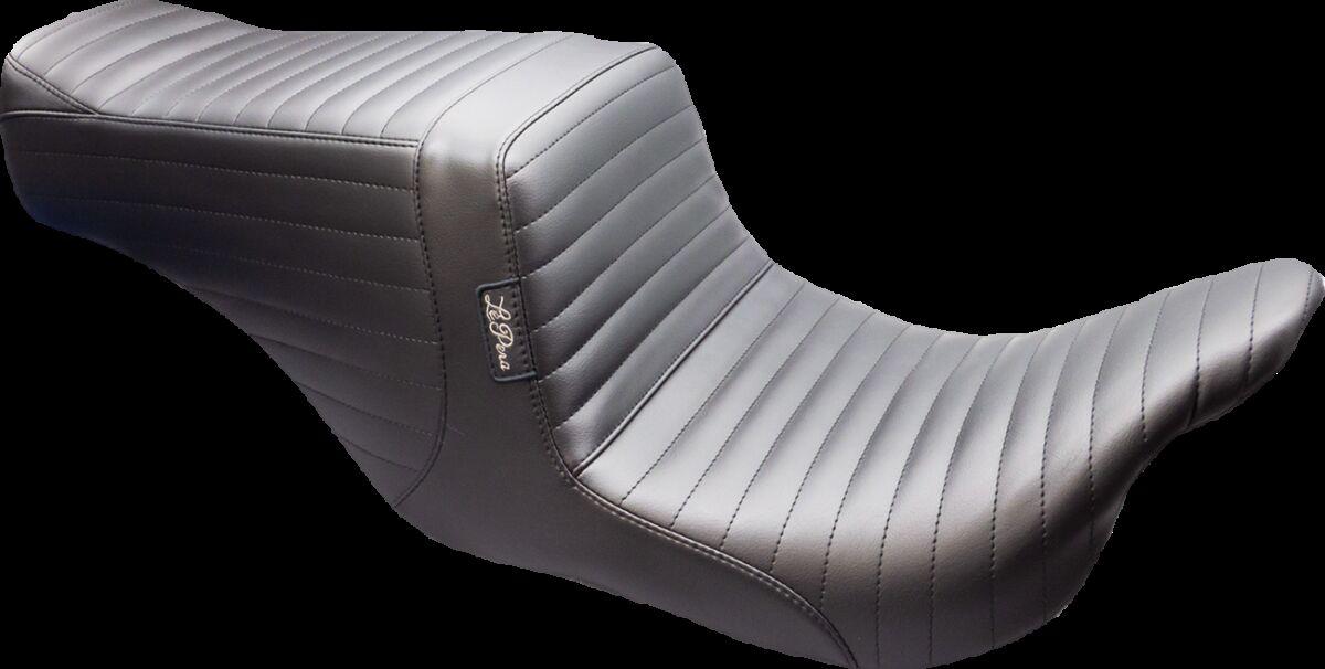 LKU-587PT - LE Pera Tailwhip Up Front Seat For Harley Davidson FLH 1868 ABS 2021 Pleated - Black