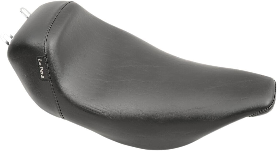 LN-005 - LE Pera Bare Bones Solo Seat For Harley Davidson FLHT 1340 1997-1998 Smooth - Black