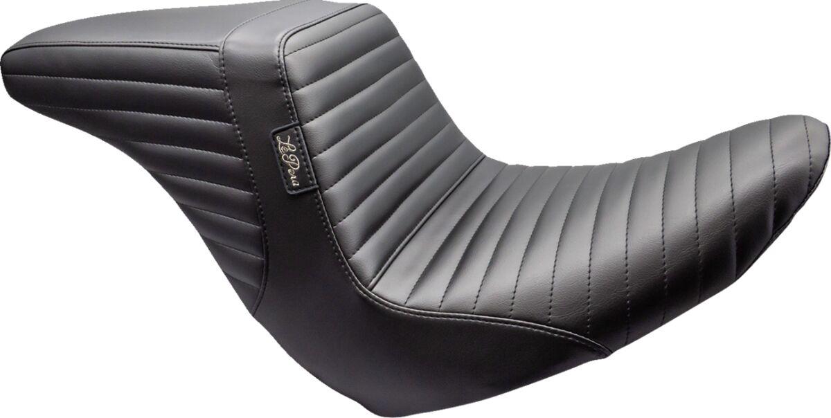 LYRU-590PT - LE Pera Kickflip Up Front Seat For Harley Davidson FLSB 1750 ABS 2018-2021 Pleated - Black