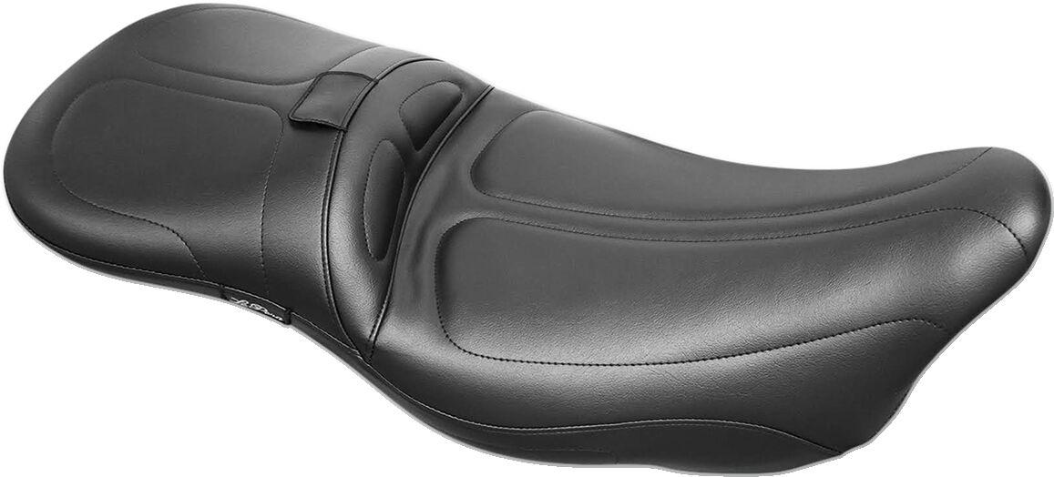 LK-957DLT - LE Pera Maverick Daddy Long Legs Seat For Harley Davidson FLH 1868 ABS 2021 Stitched - Black