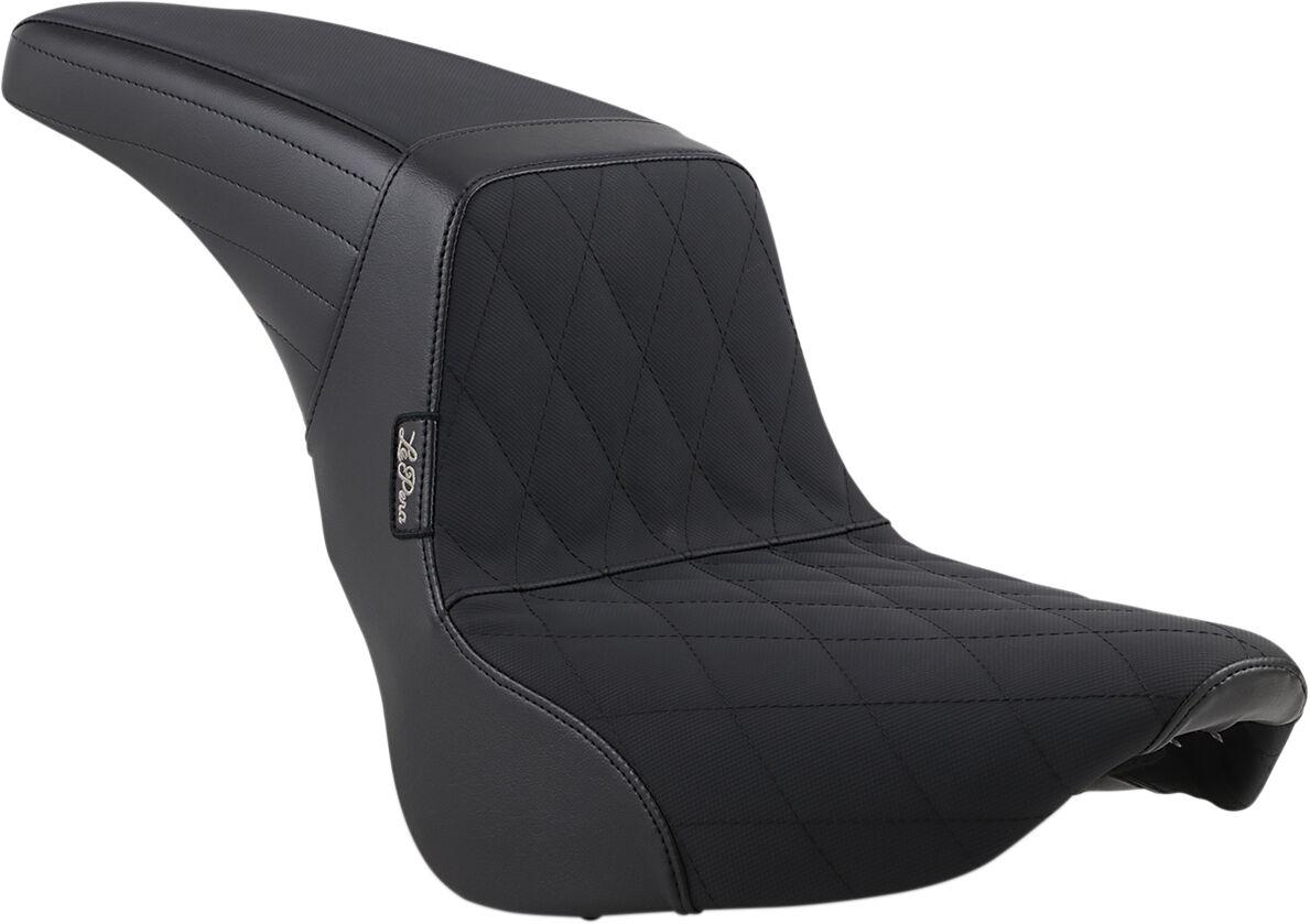 LY-590DMGP - LE Pera Kickflip Seat For Harley Davidson FLSL 1750 ABS 2018-2021 Diamond w/Gripp Tape - Black