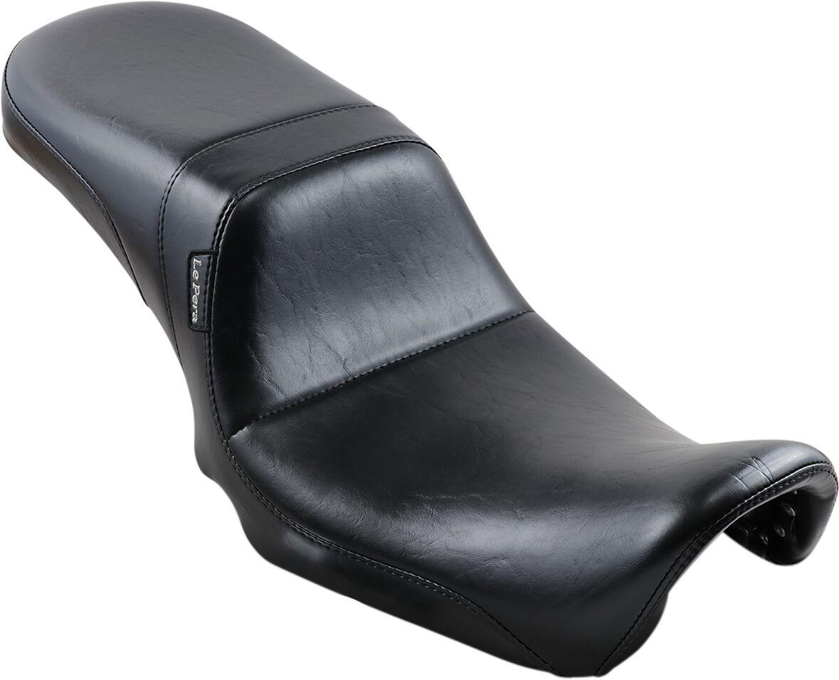 LK-515 - LE Pera Daytona 2 Up Seat For Harley Davidson FLD 1690 2012-2013 Smooth - Black