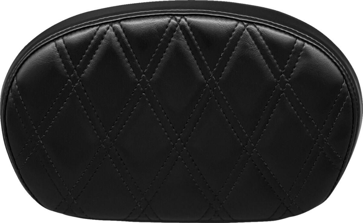 L-SBP02DD-SH - LE Pera Sissy Bar Pad For Harley Davidson FLDE 1750 ABS 2018-2020 Double Diamond - Black