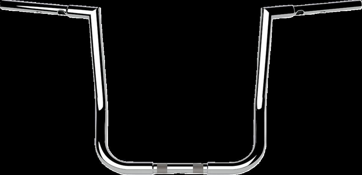 LA-7367-16 - LA Choppers 1-1/4" Twin Peaks Touring Handlebar For Harley Davidson FLHTCUTG 1868 ABS 2024 40.5 cm (16") - Chrome