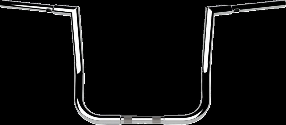 LA-7367-14 - LA Choppers 1-1/4" Twin Peaks Touring Handlebar For Harley Davidson FLHTCUTG 1868 ABS 2024 35.5 cm (14") - Chrome