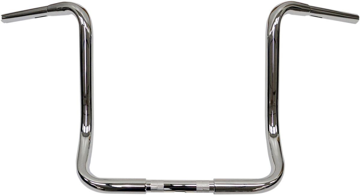 LA-7321-14 - LA Choppers 1-1/4" Touring Ape Hanger Handlebar For Harley Davidson FLHR 1340 1996-1998 - Chrome