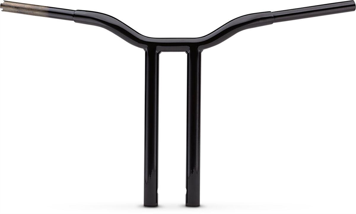 LA-7337-16B - LA Choppers Kage Fighter Welded Straight-Riser Handlebar 40.5 cm (16") - Black