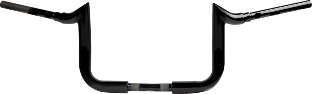 LA-7376-10B - LA Choppers 1-1/2" Grande Prime Ape Hanger Handlebar For Harley Davidson FLHTCUTG 1868 ABS 2024 25.5 cm (10") - Black