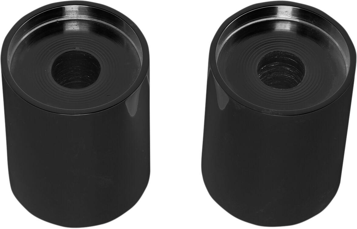 LA-7413-53B - LA Choppers Handlebar Riser Extensions 2" - 1-1/2" - Black/Gloss