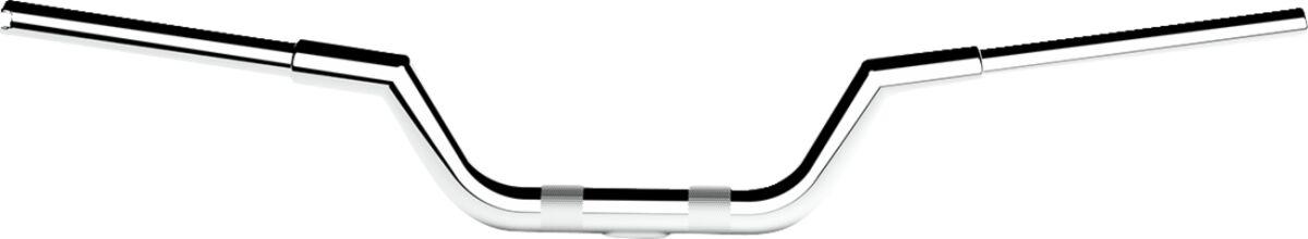 LA-7349-00 - LA Choppers Valley Handlebar For Harley Davidson FLFBS 1923 ABS 2025 10 cm (4") - Chrome