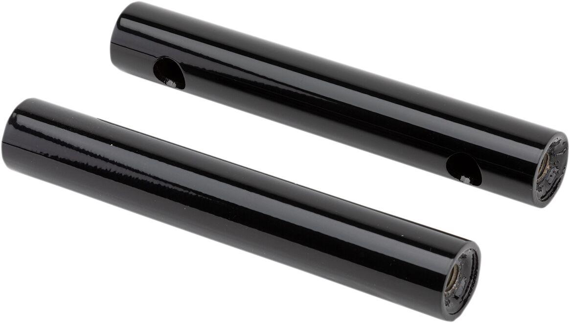 LA-7335-06RB - LA Choppers Straight Kage Fighter Handlebar Risers 15 cm (6") - Black
