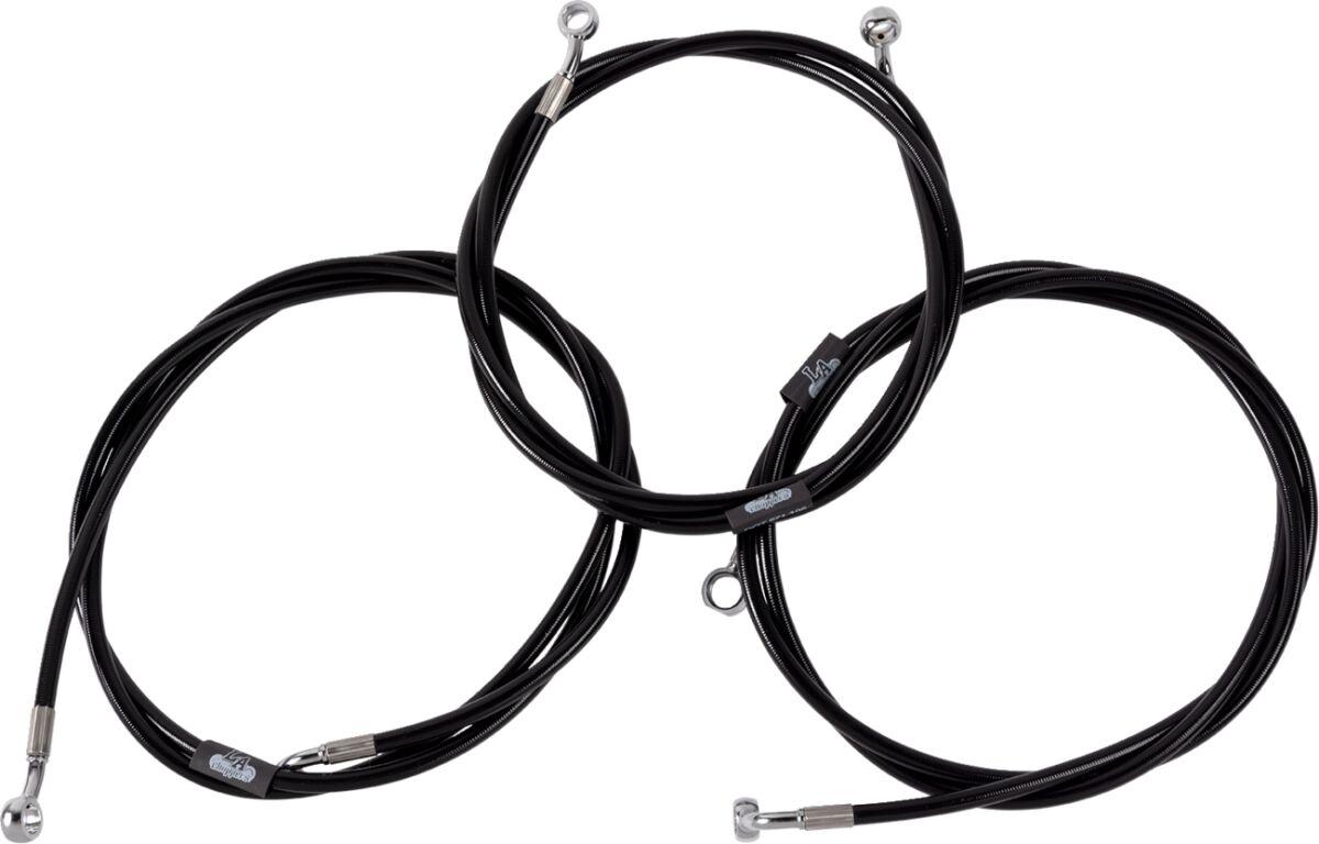 LA-8059B19B - LA Choppers Brake Line Kit For Harley Davidson FLHRXS 1868 ABS 2024 18-20 FL 24+