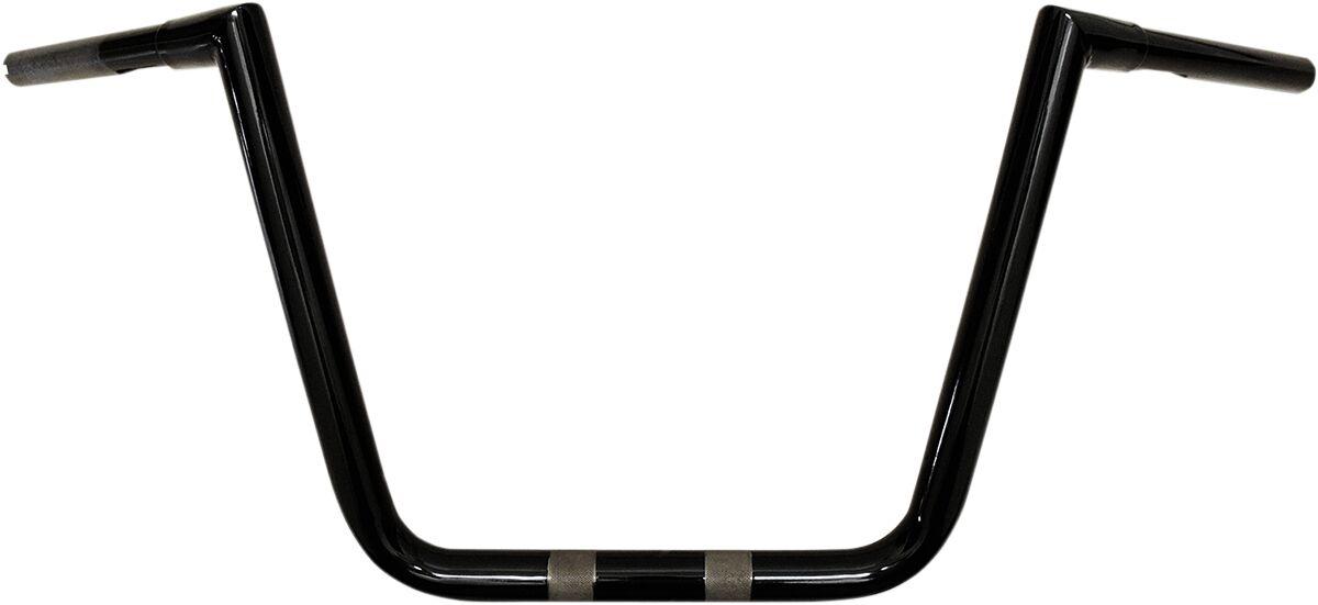 LA-7362-13B - LA Choppers 1-1/4" Twin Peaks Hefty Big Twin Handlebar 33 cm (13") - Black