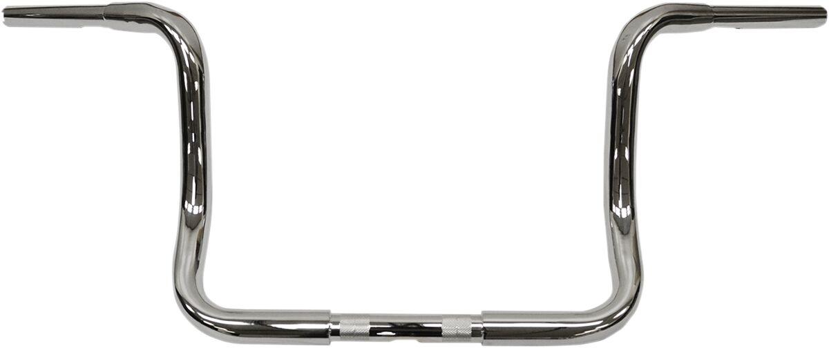 LA-7321-10 - LA Choppers 1-1/4" Touring Ape Hanger Handlebar For Harley Davidson FLHR 1340 1996-1998 25.5 cm (10") - Chrome