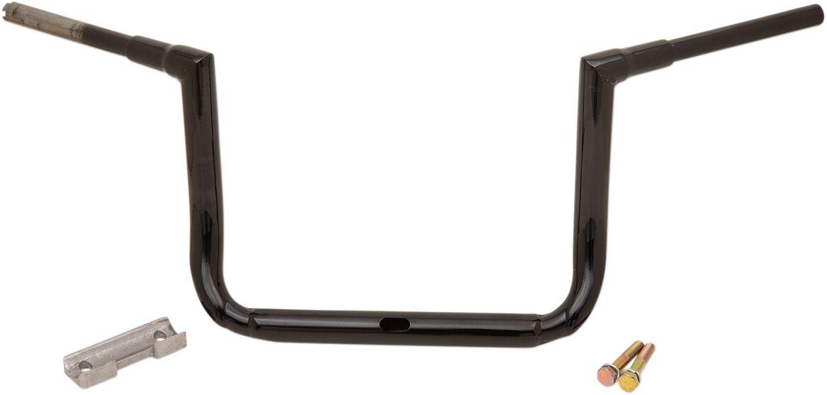 LA-7365-12B - LA Choppers 1-1/2" Grande Twin Peaks Touring Handlebar For Harley Davidson FLHT 1750 ABS 2019-2022 30.5 cm (12") - Black