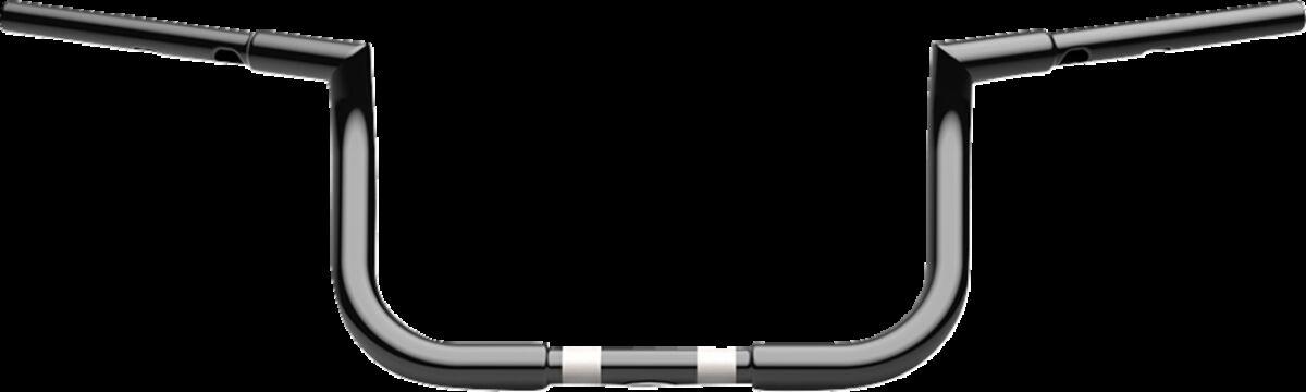 LA-7367-08B - LA Choppers 1-1/4" Twin Peaks Touring Handlebar For Harley Davidson FLHTCUTG 1868 ABS 2024 20.5 cm (8") - Black