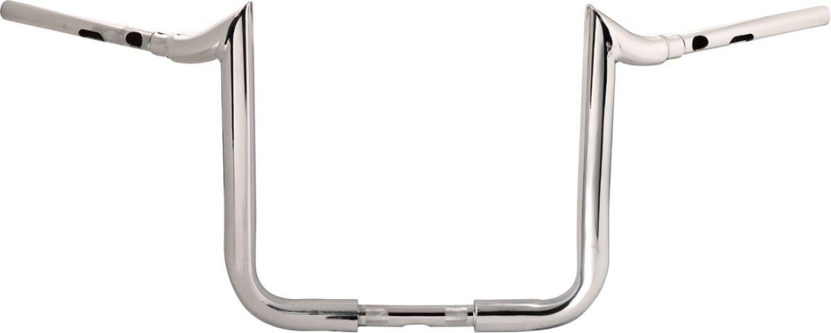LA-7376-14 - LA Choppers 1-1/2" Grande Prime Ape Hanger Handlebar For Harley Davidson FLHTCUTG 1868 ABS 2024 35.5 cm (14") - Chrome