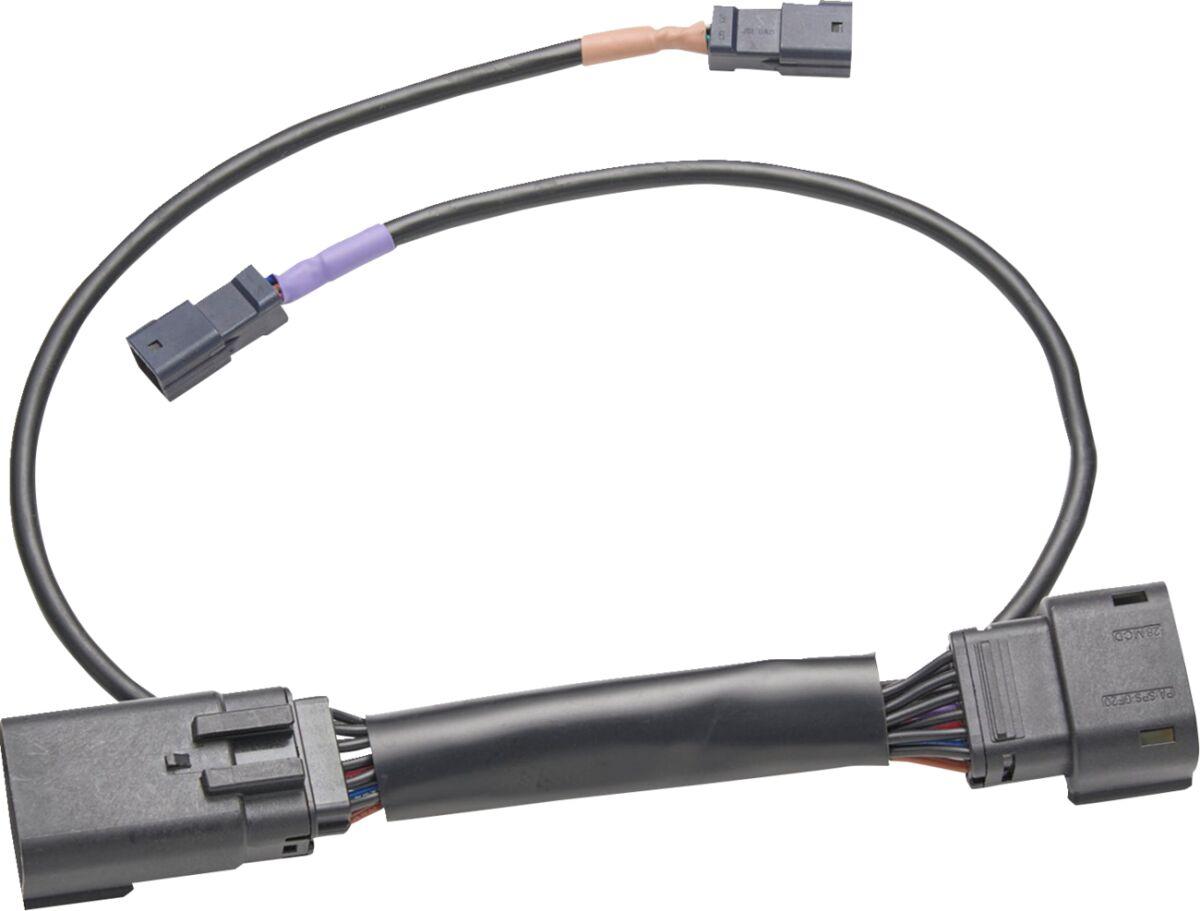 42421 - Ciro Wire Harness For Harley Davidson FLHLT 1923 ABS 2026 - Black