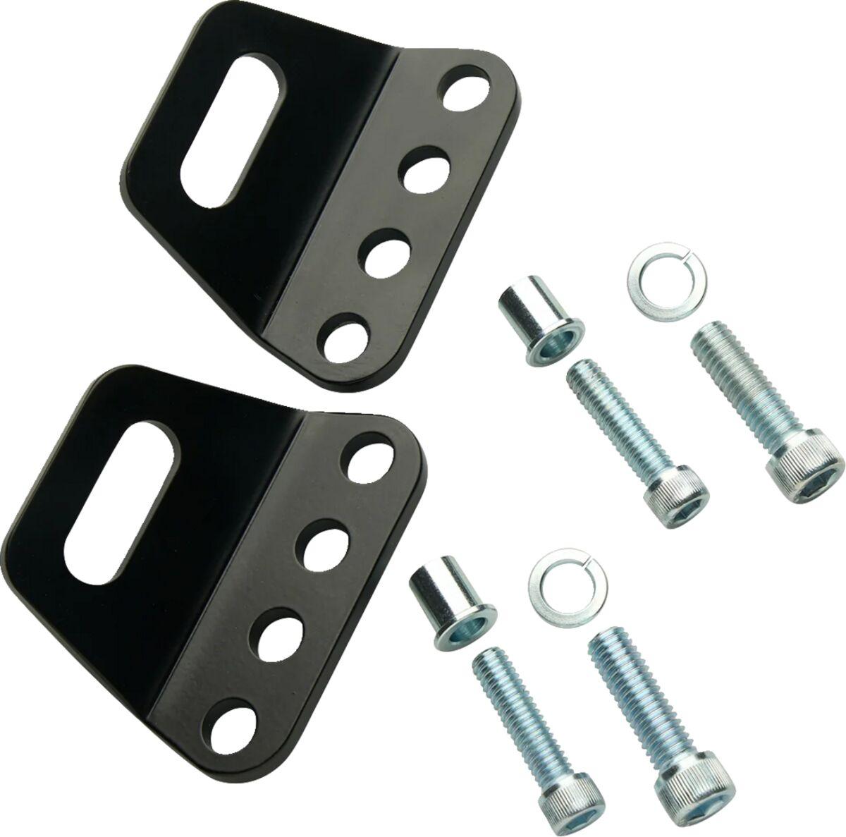 66051 - Ciro Tie Down Brackets For Harley Davidson FLH 1868 ABS 2021 Rear - Black