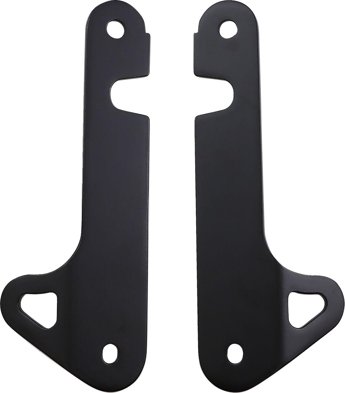 66001 - Ciro Tie Down Brackets For Harley Davidson FLH 1868 ABS 2021 Front - Black