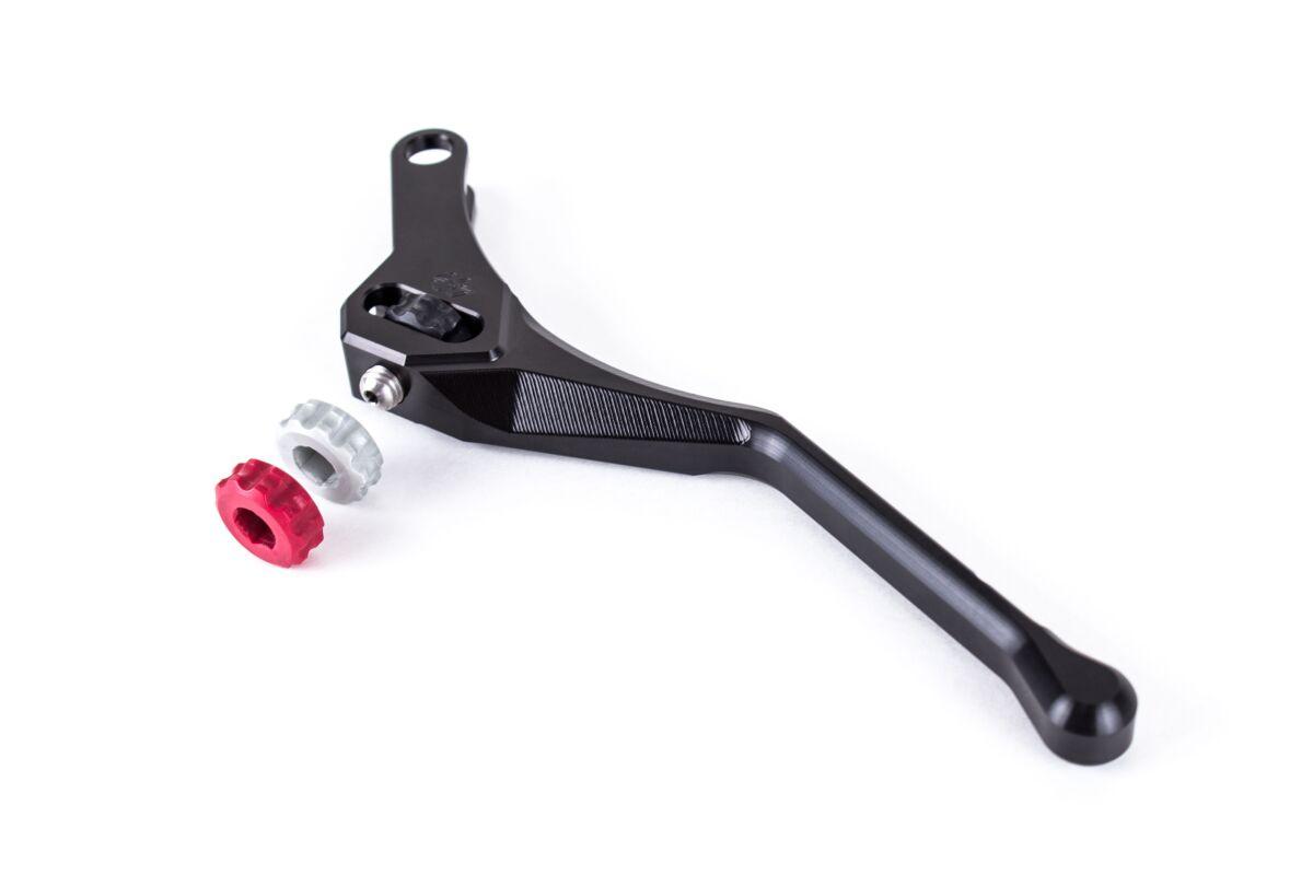 FXCL-49-B - Gilles Flex Clutch Lever For Ducati Monster 937 ABS 2021-2025 - Black