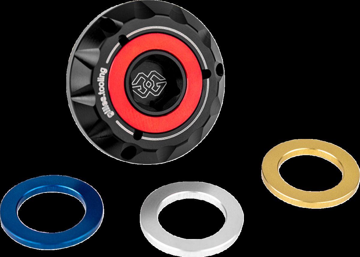 OFC-20-15 - Gilles Oil Filler Cap For Aprilia Caponord 1200 ABS 2013-2016 - Black