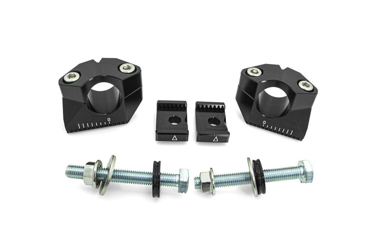 2DGT-02-26-B - Gilles 2D.GT Handlebar Risers For Triumph Speed Triple 1200 RS ABS 2021-2026 - Black