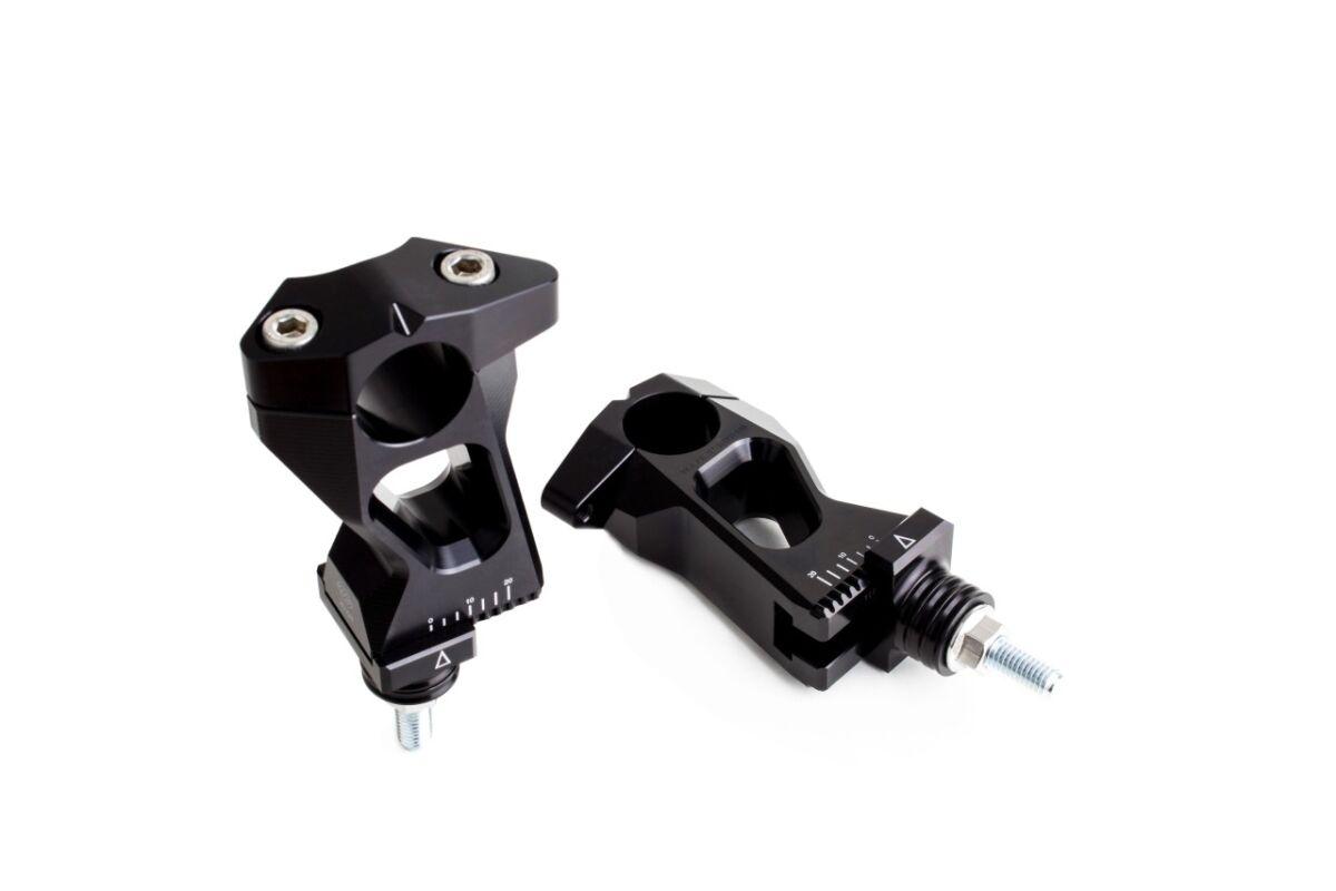 2DGT-04-21-B - Gilles 2D.GT Handlebar Risers For Honda CB500 X 2019-2020 - Black
