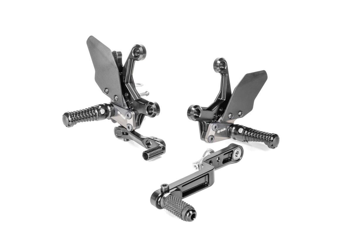 AS31GT3-H14-B - Gilles AS31GT3 Adjustable Rearset For Honda CB 750 ABS 2023-2026 - Black