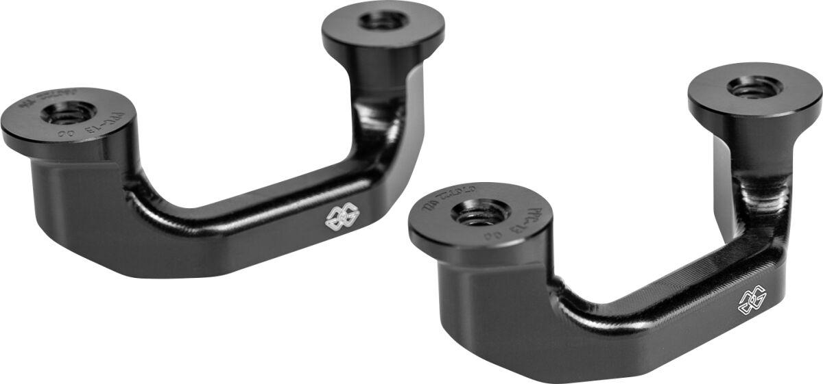PPC-11-KIT-B - Gilles Passenger Footpeg Cover For Yamaha YZF-R7 ABS 2022-2025 - Black