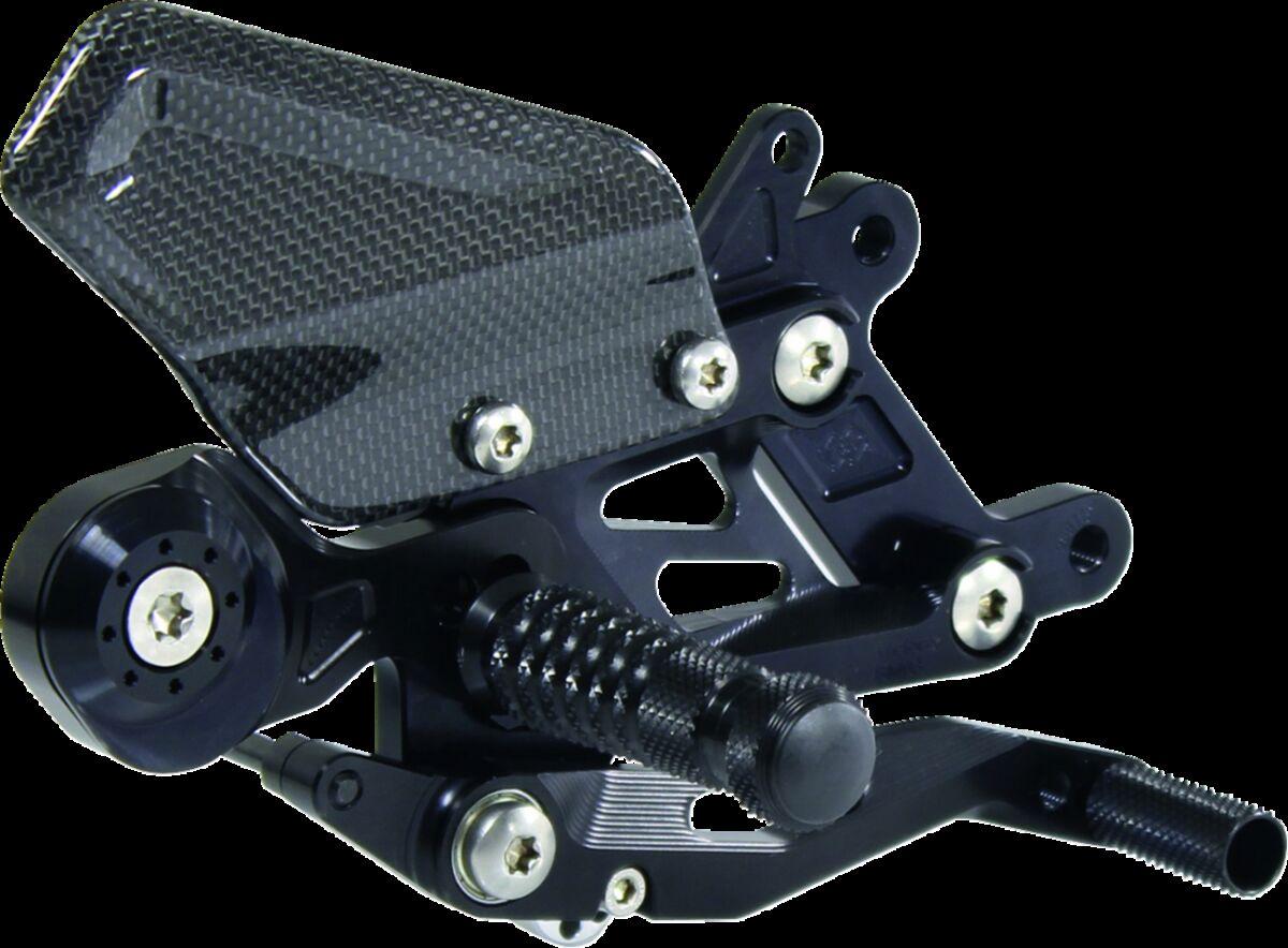 FXR-BM03-B - Gilles FXR Rearset For BMW S 1000 RR ABS 2015-2016 - Black