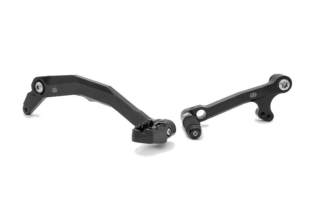 RCT-D06-SB-KIT-B - Gilles Shift & Brake Lever For Ducati Desert X 950 ABS 2022-2025 - Black