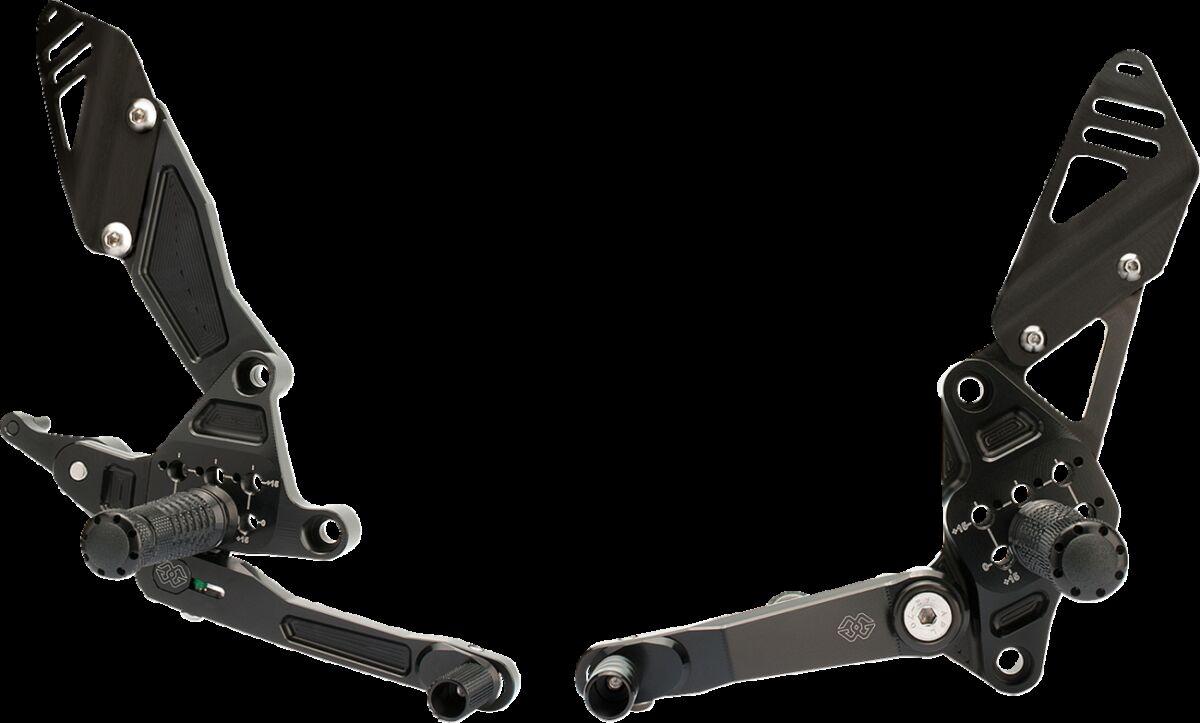 FXR-Y03-B - Gilles FXR Foot Rest For Yamaha FZ-07 700 2015-2017 - Black