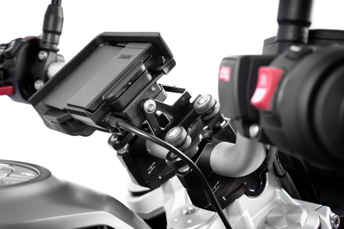 1DGT-03-B - Gilles 1D.GT Handlebar Riser Conversion Kit For BMW F 850 GS ABS 2018-2023 - Black