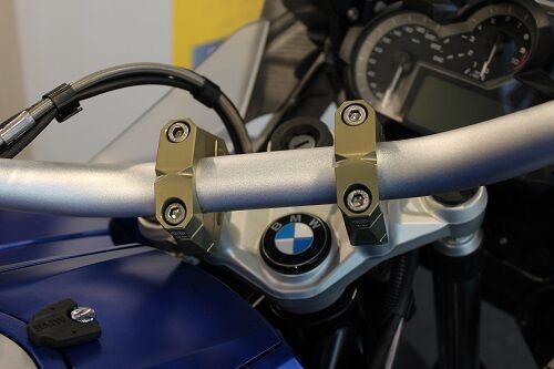 1DGT-02.B - Gilles 1D.GT Handlebar Riser Conversion Kit For BMW R 1200 GS ABS 2013-2019 - Titan