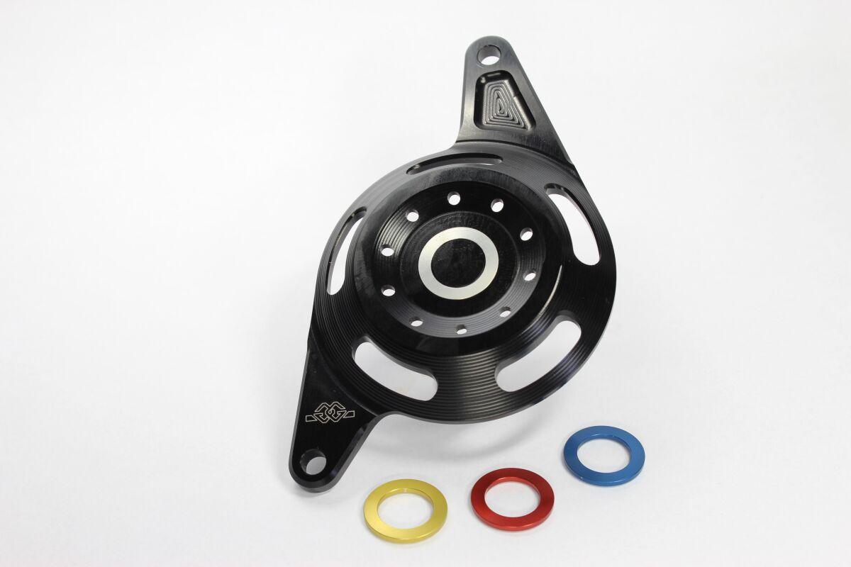 SC-04 - Gilles Sprocket Cover For Ducati Monster 1200 ABS 2014-2020 - Black/Red