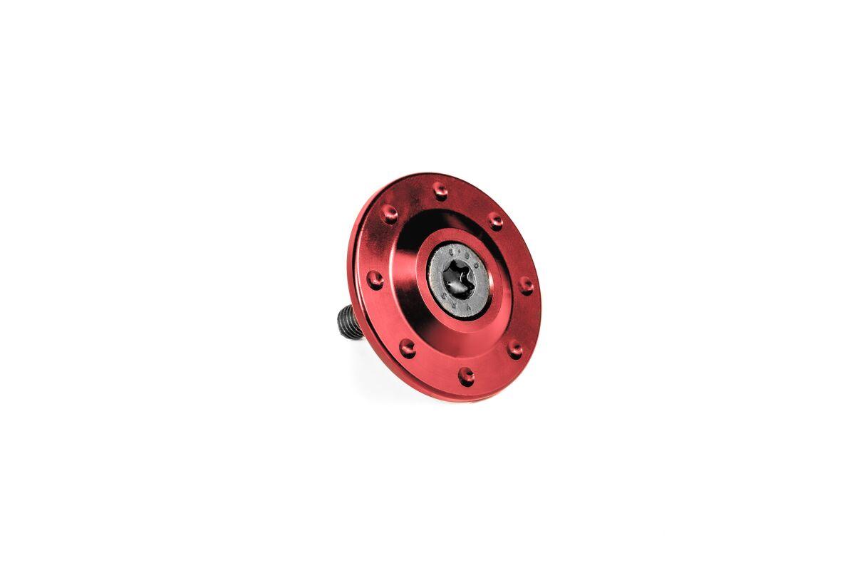BL-15-KIT-R - Gilles Exhaust Bracket Cover For BMW F 700 GS ABS 2013-2017 - Red