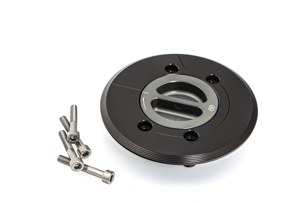 FCAP-05-B - Gilles Fuel Cap For BMW M 1000 R ABS 2023-2024 - Anodized Black