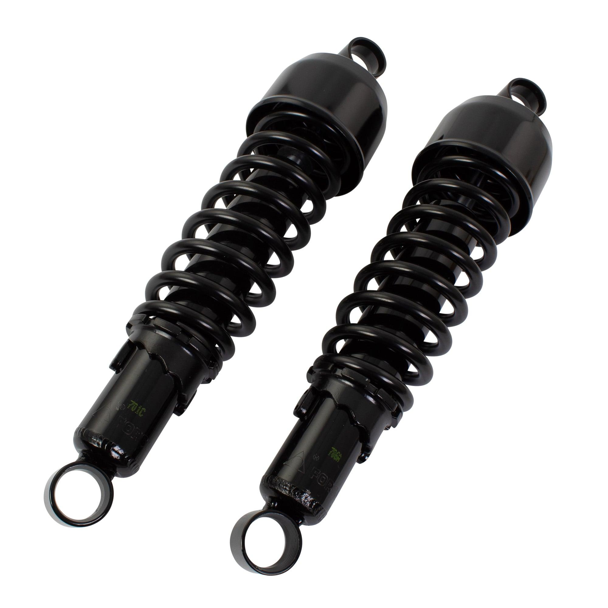 SHK07ABLK - Bike It 305mm Eye To Eye Black Twin Shock Absorbers
