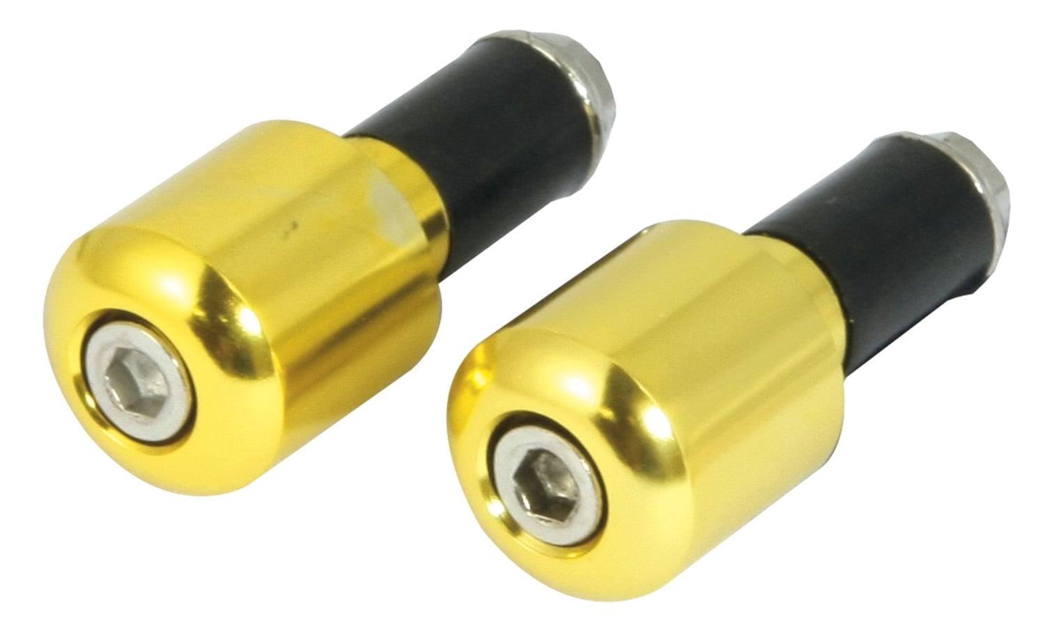 BEWSL13GD - Bike It Gold 13mm Slim Bar End Weights