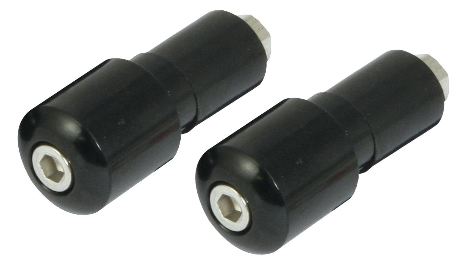 BEWSL13BLK - Bike It Black 13mm Slim Bar End Weights