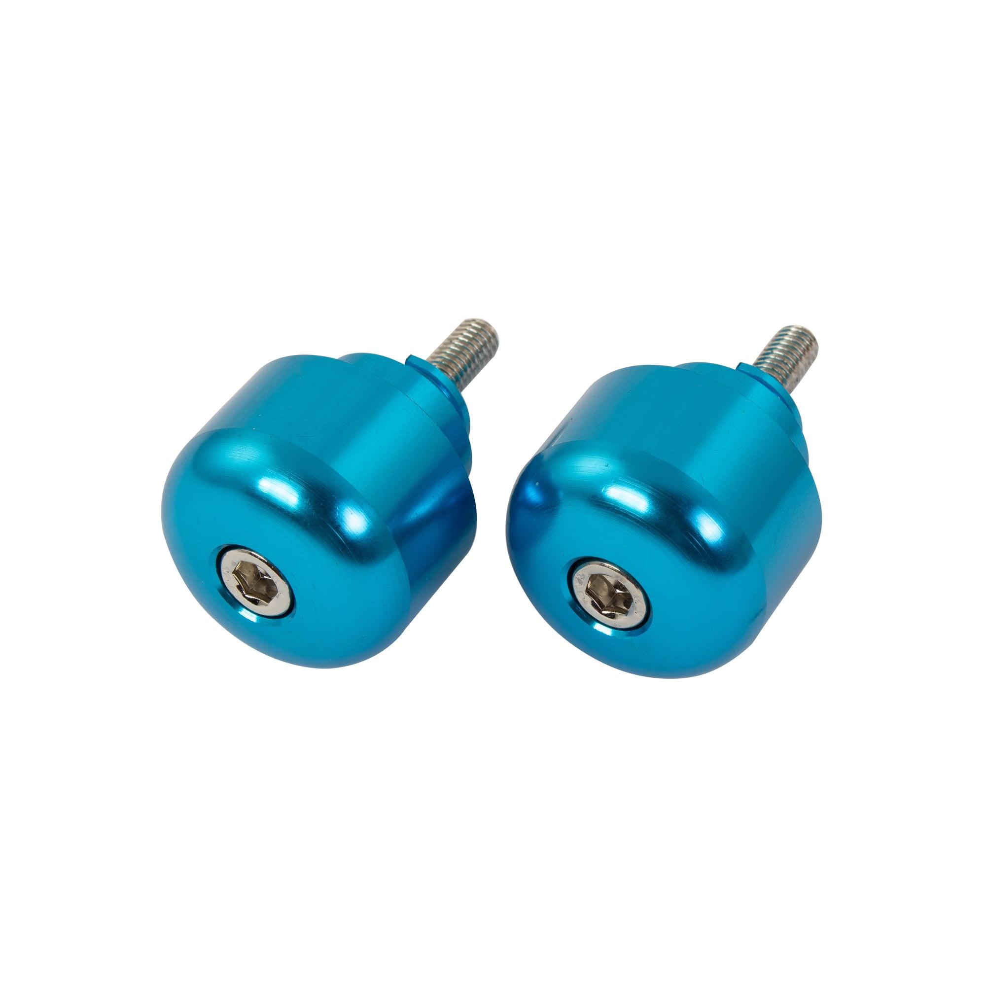 BEWHCBRBU - Bike It Alloy Honda Blue Bar End Weights