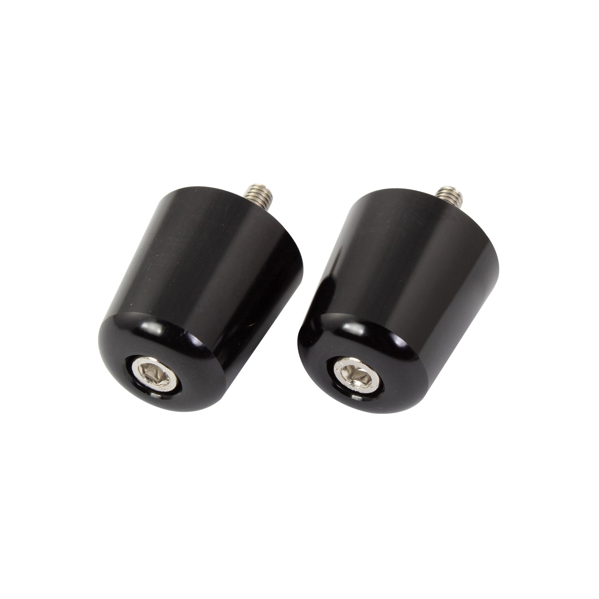 BEWSGSXRBLK - Bike It Alloy Suzuki Flush Type Black Bar End Weights