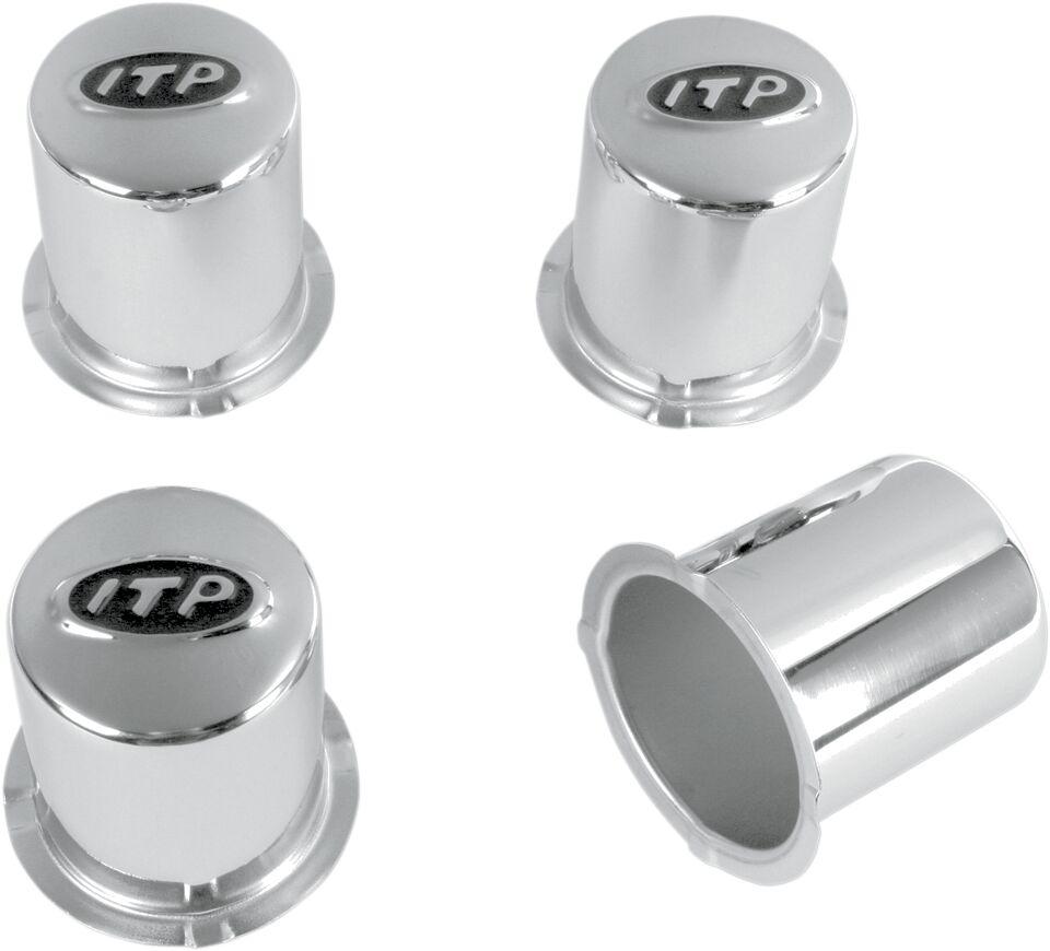 SM1300BX - ITP Replacement C-Series Type 6 Wheel Centre Cap For Suzuki LT-A 450 X 4X4 2007-2009 - Chrome/Silver