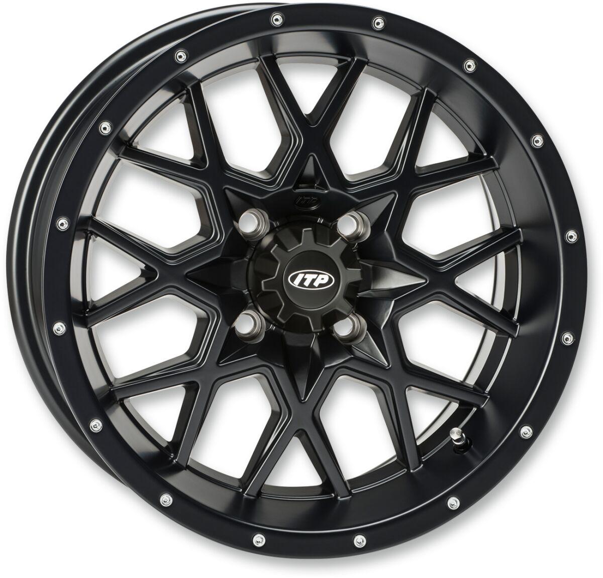 1528643536B - ITP Hurricane Wheel For TGB Blade 1000 EFI 4X4 2018-2023 Fits Front Or Rear 15x7" - Black